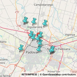 Mappa Via Don Luigi Orione, 35133 Padova PD, Italia (3.07714)