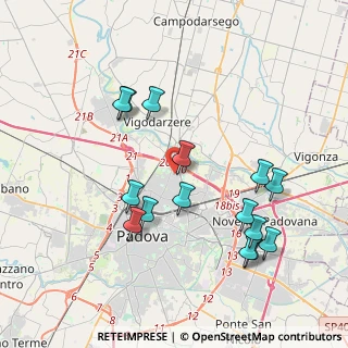Mappa Via Don Luigi Orione, 35133 Padova PD, Italia (3.98467)