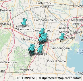 Mappa Via Don Luigi Orione, 35133 Padova PD, Italia (9.1125)