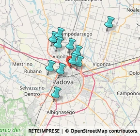 Mappa Via Don Luigi Orione, 35133 Padova PD, Italia (4.78364)