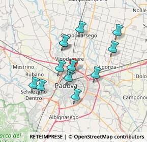 Mappa Via Don Luigi Orione, 35133 Padova PD, Italia (6.30167)