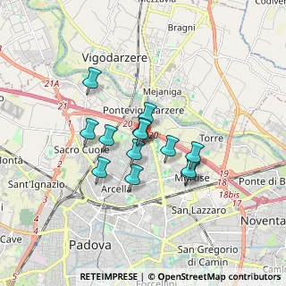 Mappa Via Don Luigi Orione, 35133 Padova PD, Italia (1.25692)