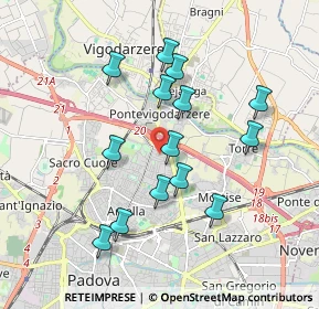 Mappa Via Don Luigi Orione, 35133 Padova PD, Italia (1.70786)