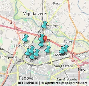 Mappa Via Don Luigi Orione, 35133 Padova PD, Italia (1.49833)