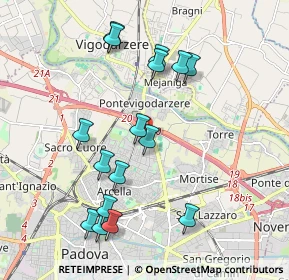 Mappa Via Don Luigi Orione, 35133 Padova PD, Italia (2.015)