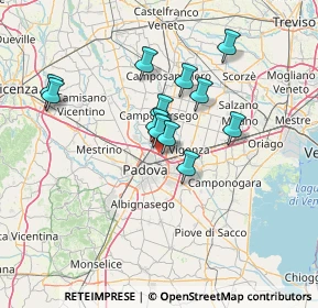 Mappa Via Salvatore Manca, 35129 Padova PD, Italia (11.33)
