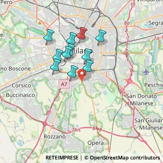 Mappa , 20141 Milano MI, Italia (2.94455)