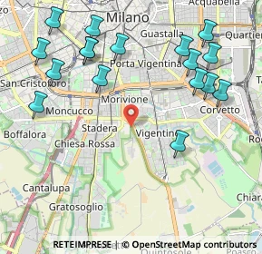 Mappa , 20141 Milano MI, Italia (2.48059)