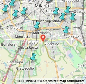 Mappa , 20141 Milano MI, Italia (3.10067)