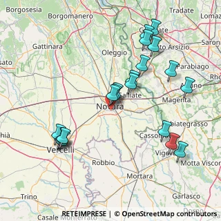 Mappa Via Tagliamento, 28100 Novara NO, Italia (16.7155)