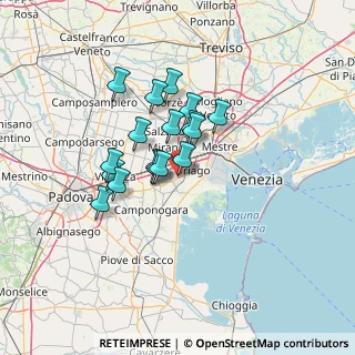 Mappa Via Contarini, 30034 Mira VE, Italia (10.00118)