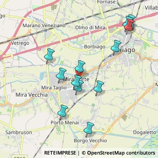 Mappa Via Lanza, 30034 Mira VE, Italia (2.07583)