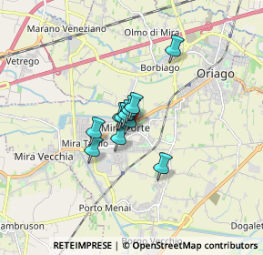 Mappa Via Lanza, 30034 Mira VE, Italia (0.87)