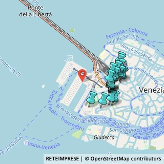 Mappa Porto Turistico Venezia, 30135 Venezia VE, Italia (0.8545)