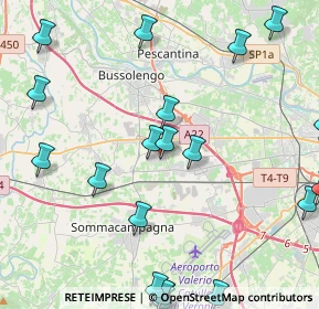Mappa Banca Popolare di Verona, 37060 Sona VR, Italia (5.651)