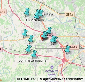 Mappa Banca Popolare di Verona, 37060 Sona VR, Italia (2.768)