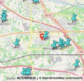 Mappa Banca Popolare di Verona, 37060 Sona VR, Italia (3.062)