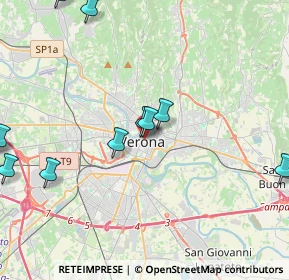 Mappa Piazza Brà, 37121 Verona VR, Italia (5.14182)