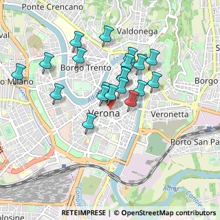 Mappa Piazza Brà, 37121 Verona VR, Italia (0.784)