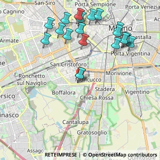 Mappa Via Felice Lope de Vega, 20143 Milano MI, Italia (2.4505)
