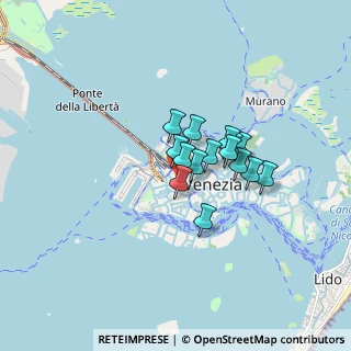 Mappa Ramo de le Muneghe, 30135 Venezia VE, Italia (1.03533)