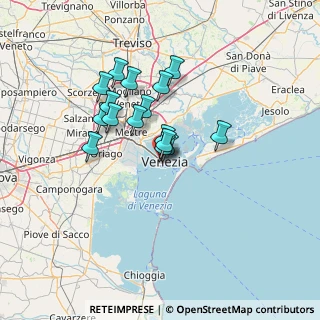Mappa Calle Sechera, 30100 Venezia VE, Italia (10.44438)