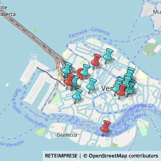 Mappa Ramo de le Muneghe, 30135 Venezia VE, Italia (0.8275)