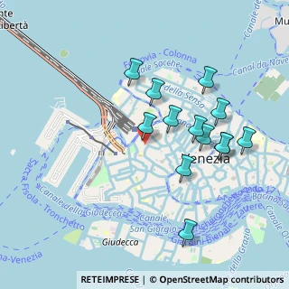 Mappa Calle Dario, 30135 Venezia VE, Italia (0.90538)