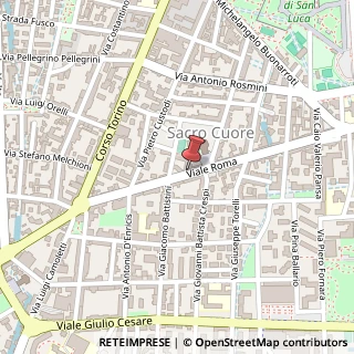 Mappa Viale Roma, 34, 28100 Novara, Novara (Piemonte)