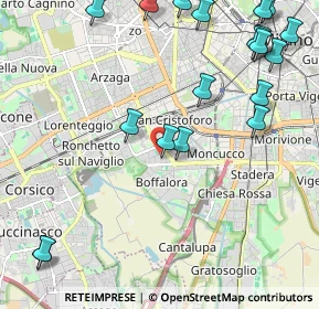 Mappa Via Bari, 20142 Milano MI, Italia (2.83368)