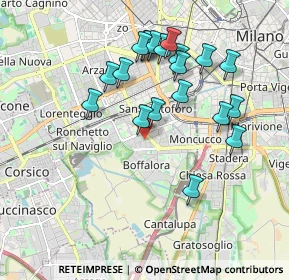 Mappa Via Bari, 20142 Milano MI, Italia (1.816)