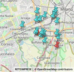 Mappa Via Bari, 20142 Milano MI, Italia (1.59895)