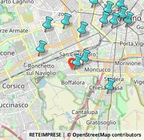 Mappa Via Bari, 20142 Milano MI, Italia (2.53071)