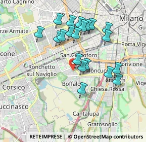 Mappa Via Bari, 20142 Milano MI, Italia (1.7445)