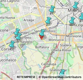 Mappa Via Bari, 20142 Milano MI, Italia (2.83182)