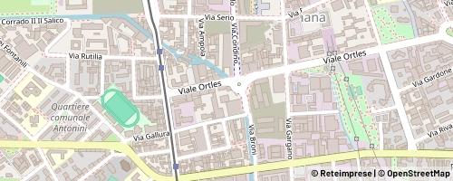 Mappa Milano