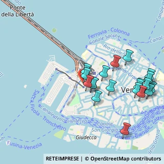 Mappa Ponte della Libertà, 30135 Venezia VE, Italia (1.077)