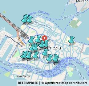 Mappa 30125 Venezia VE, Italia (0.8615)