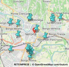 Mappa Stradone S. Fermo, 37121 Verona VR, Italia (2.2075)