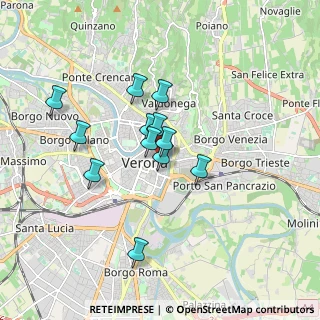 Mappa Stradone S. Fermo, 37121 Verona VR, Italia (1.37833)