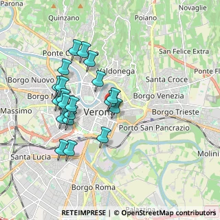 Mappa Stradone S. Fermo, 37121 Verona VR, Italia (1.736)