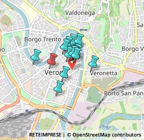 Mappa Via Leoncino, 37121 Verona VR, Italia (0.48286)