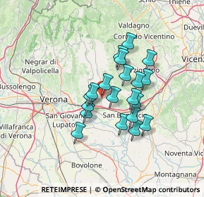 Mappa Via Nazario Sauro, 37030 Colognola Ai Colli VR, Italia (10.2755)