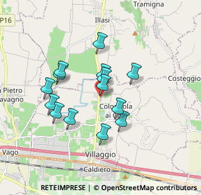 Mappa Via Nazario Sauro, 37030 Colognola Ai Colli VR, Italia (1.41571)