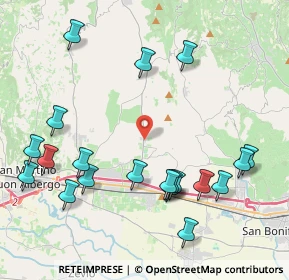 Mappa Via Nazario Sauro, 37030 Colognola Ai Colli VR, Italia (4.802)