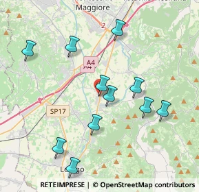 Mappa Via Giacomo Leopardi, 36040 Sarego VI, Italia (3.95636)