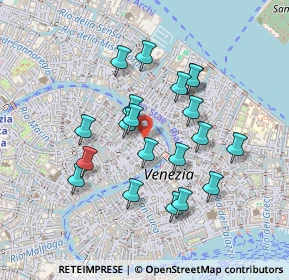 Mappa Ruga dei Spezieri, 30125 Venezia VE, Italia (0.4005)