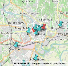 Mappa Stradone Antonio Provolo, 37123 Verona VR, Italia (1.92273)