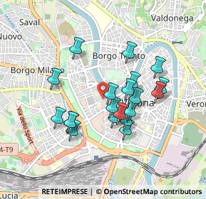 Mappa Stradone Antonio Provolo, 37123 Verona VR, Italia (0.758)