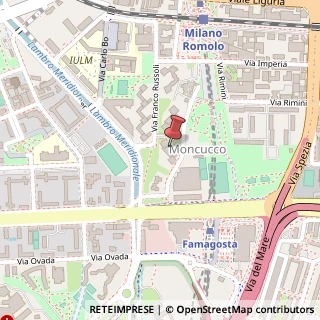 Mappa Via Moncucco, 26, 20142 Milano, Milano (Lombardia)